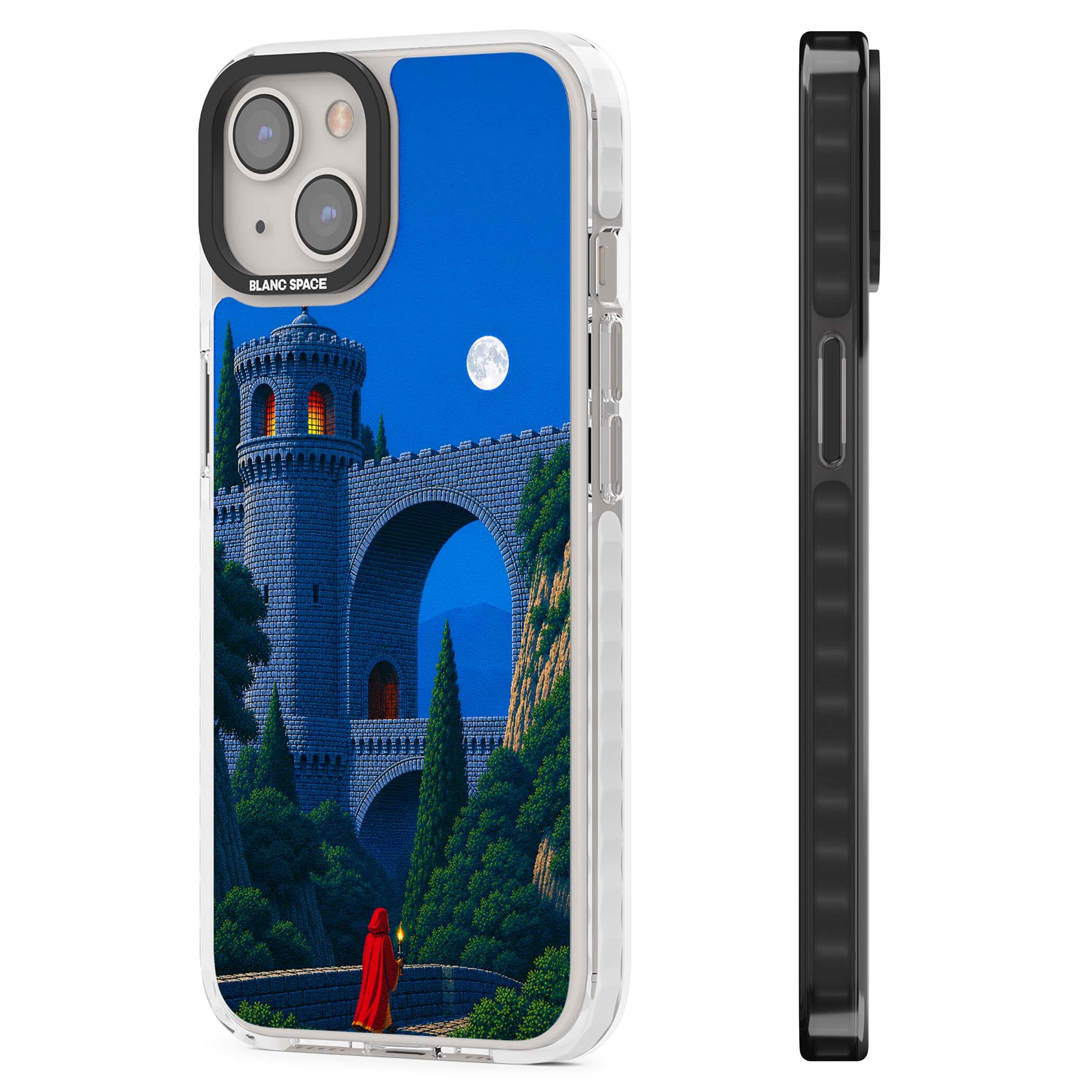 Castle Walls art iPhone case | Impact Magsafe case for iPhone 13, iPhone 14, iPhone 15