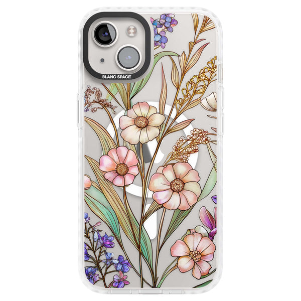 Glass Spring Flowers