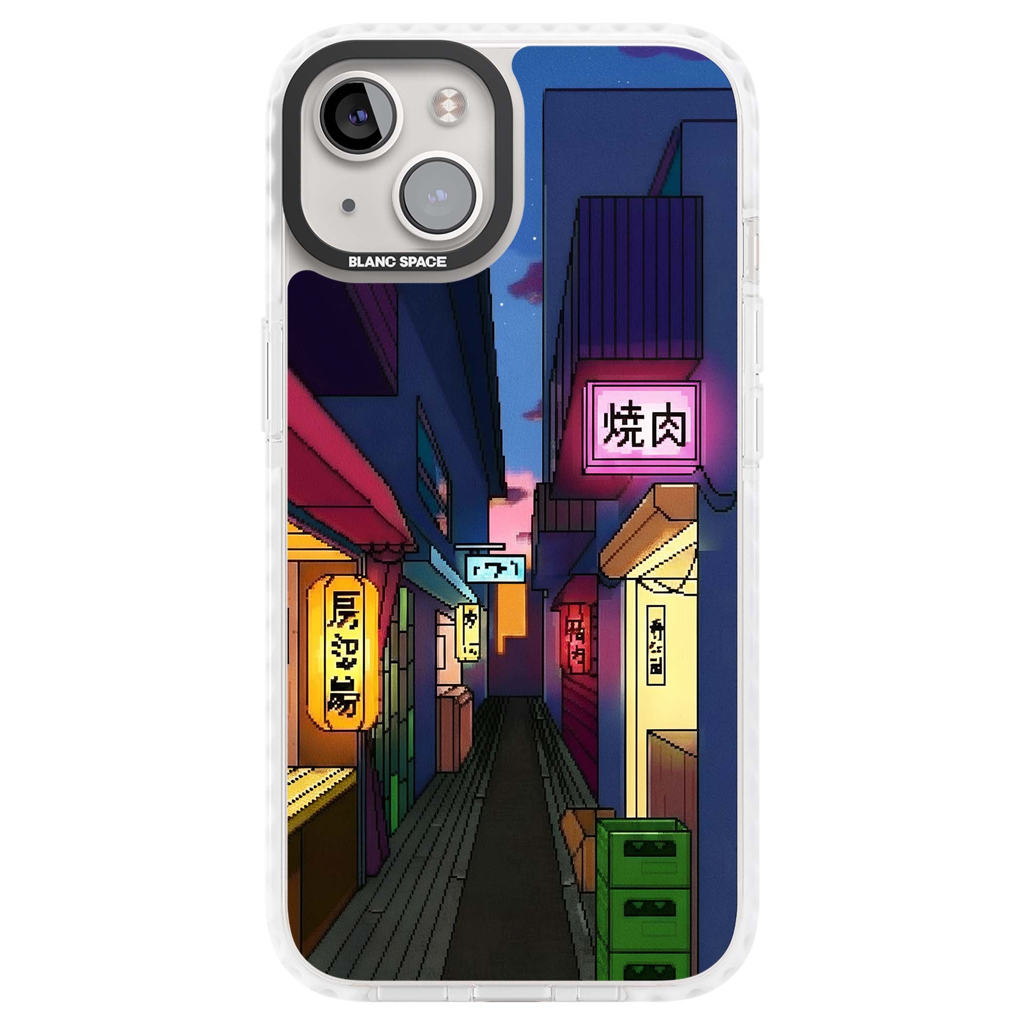 Nights In The Yokocho for him iPhone case | Impact Magsafe case for iPhone 13, iPhone 14, iPhone 15