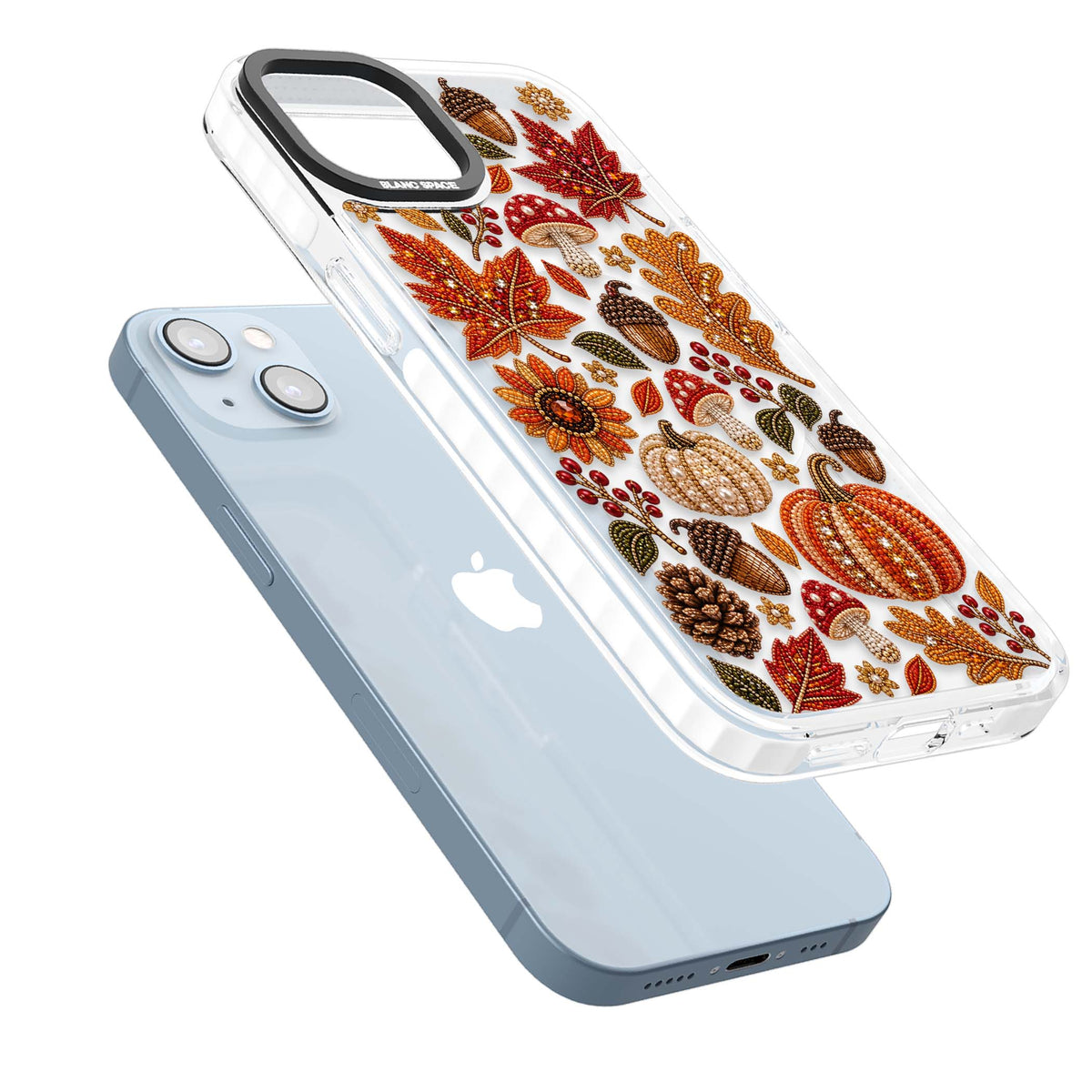 Beaded Autumn iPhone case | Impact Magsafe case for iPhone 13, iPhone 14, iPhone 15