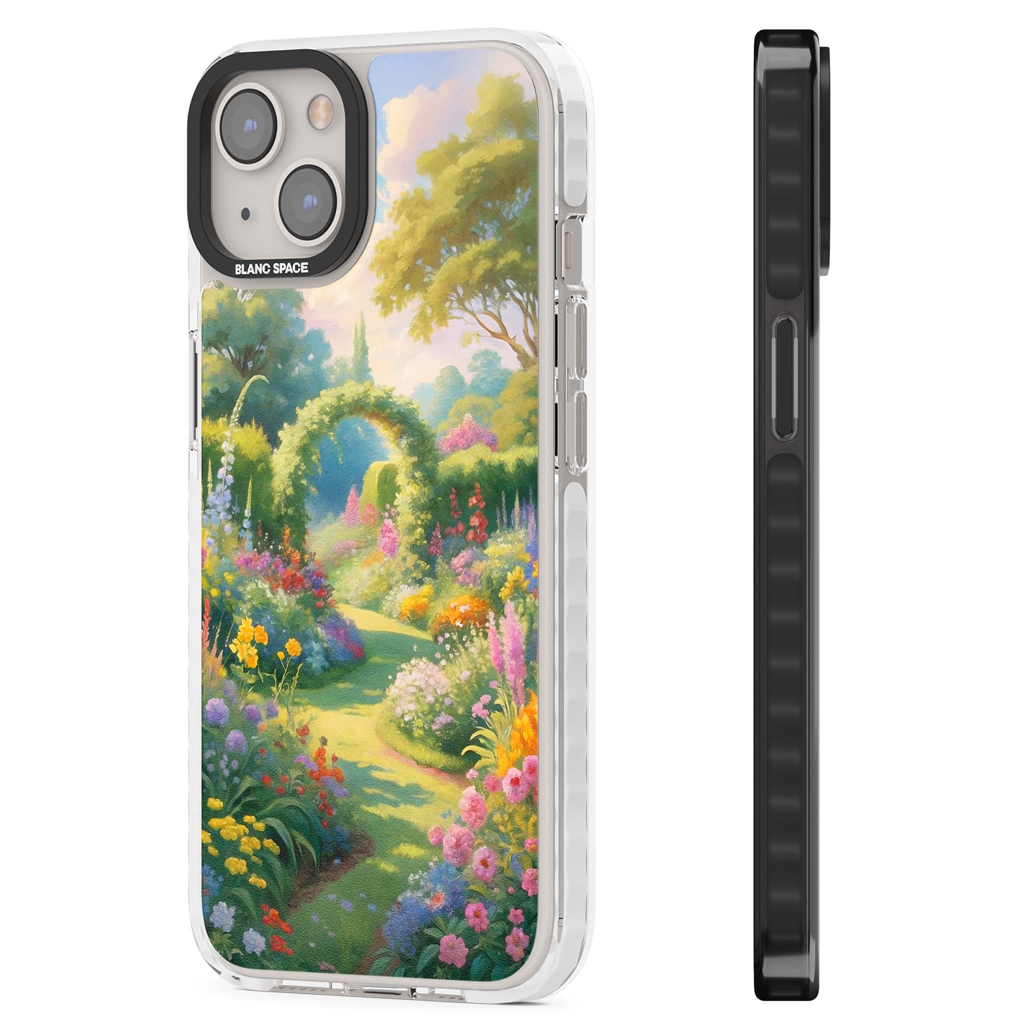 The Painter's Garden floral iPhone case | Impact Magsafe case for iPhone 13, iPhone 14, iPhone 15