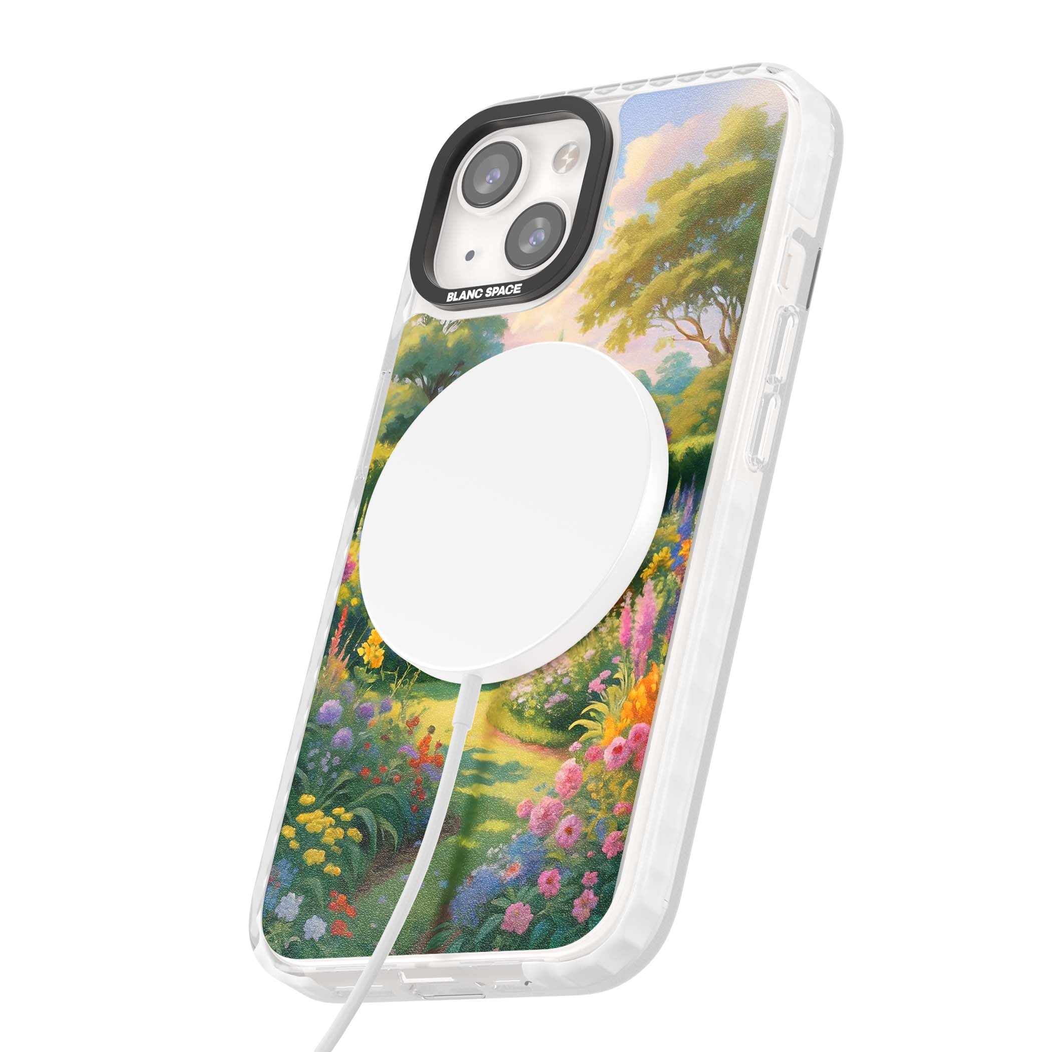 The Painter's Garden floral iPhone case | Impact Magsafe case for iPhone 13, iPhone 14, iPhone 15