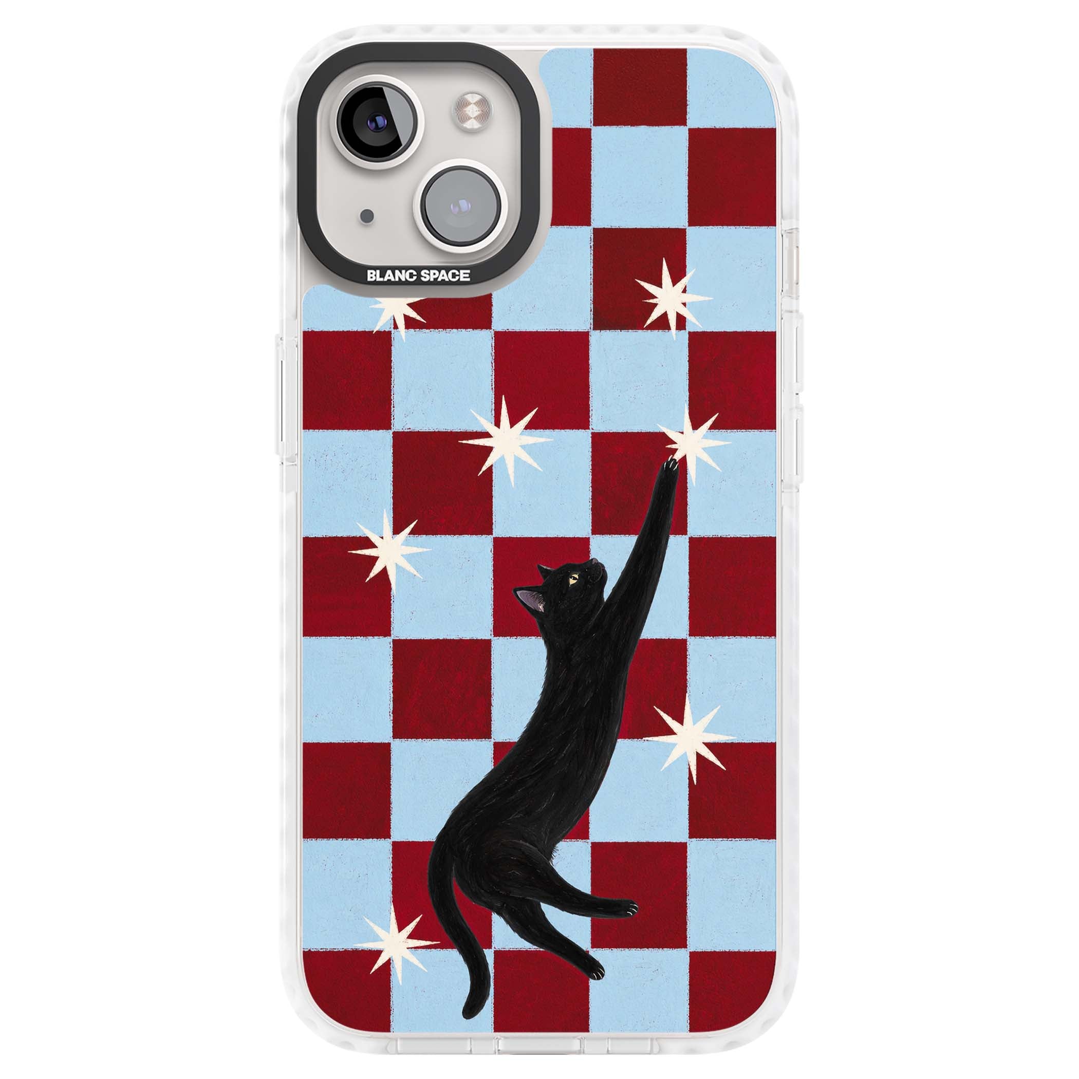 Starlit Kitty animals iPhone case | Impact Magsafe case for iPhone 13, iPhone 14, iPhone 15