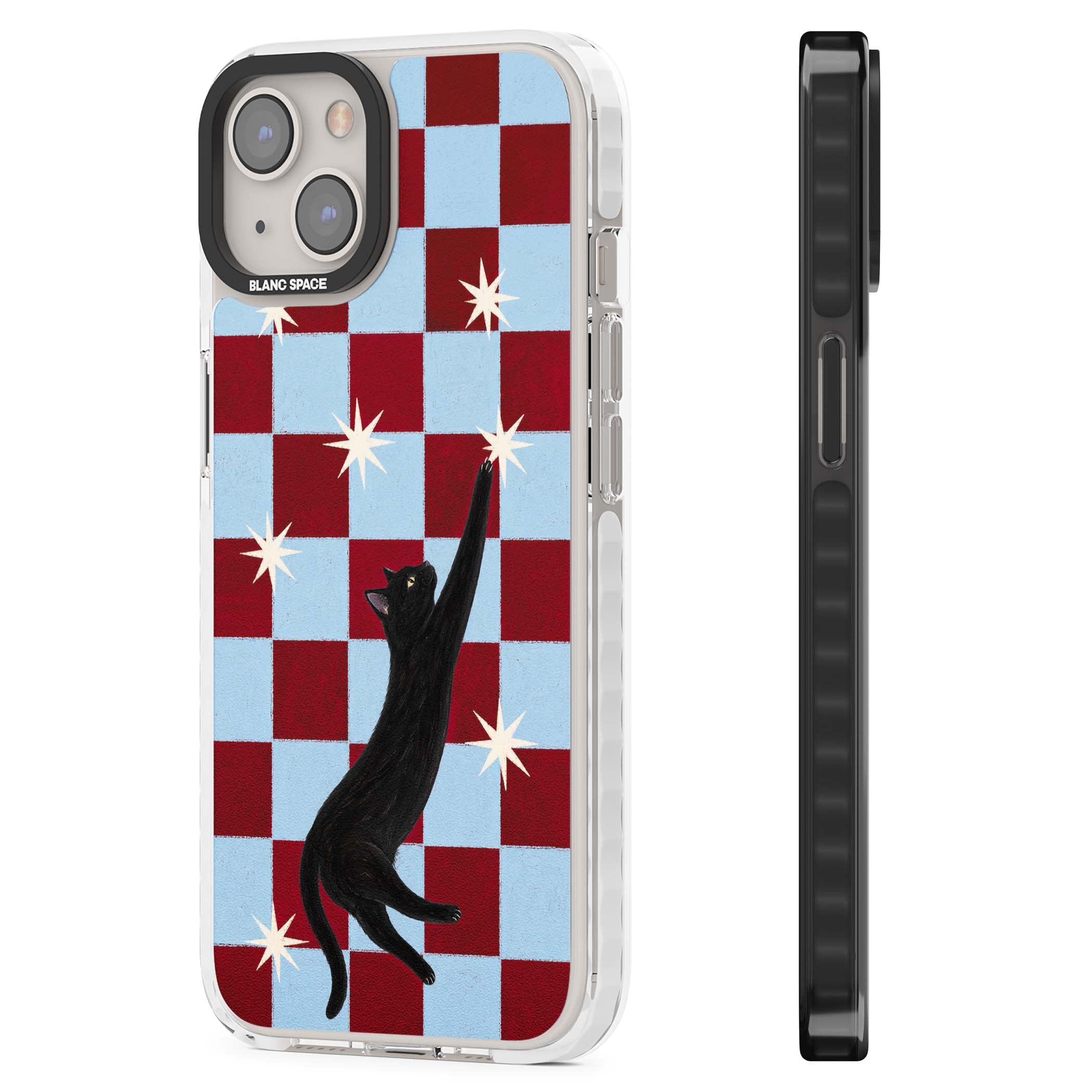 Starlit Kitty animals iPhone case | Impact Magsafe case for iPhone 13, iPhone 14, iPhone 15