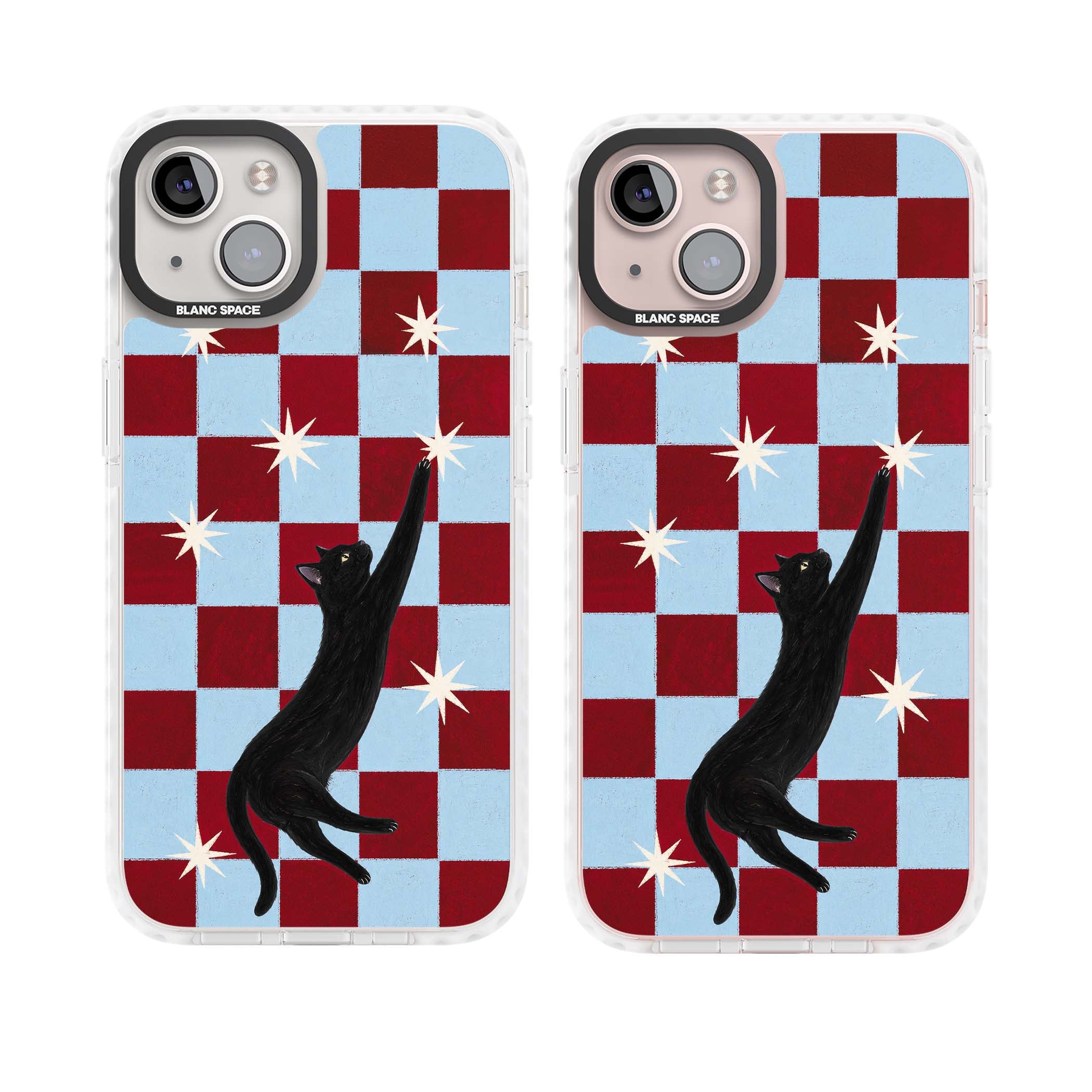 Starlit Kitty animals iPhone case | Impact Magsafe case for iPhone 13, iPhone 14, iPhone 15