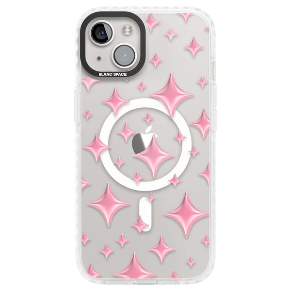 Pink Puff Sparkle Pattern