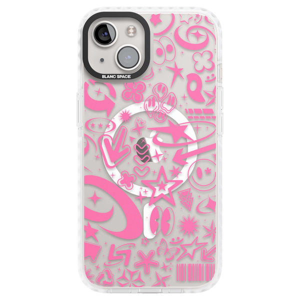 Soft Pink Y2K Pattern