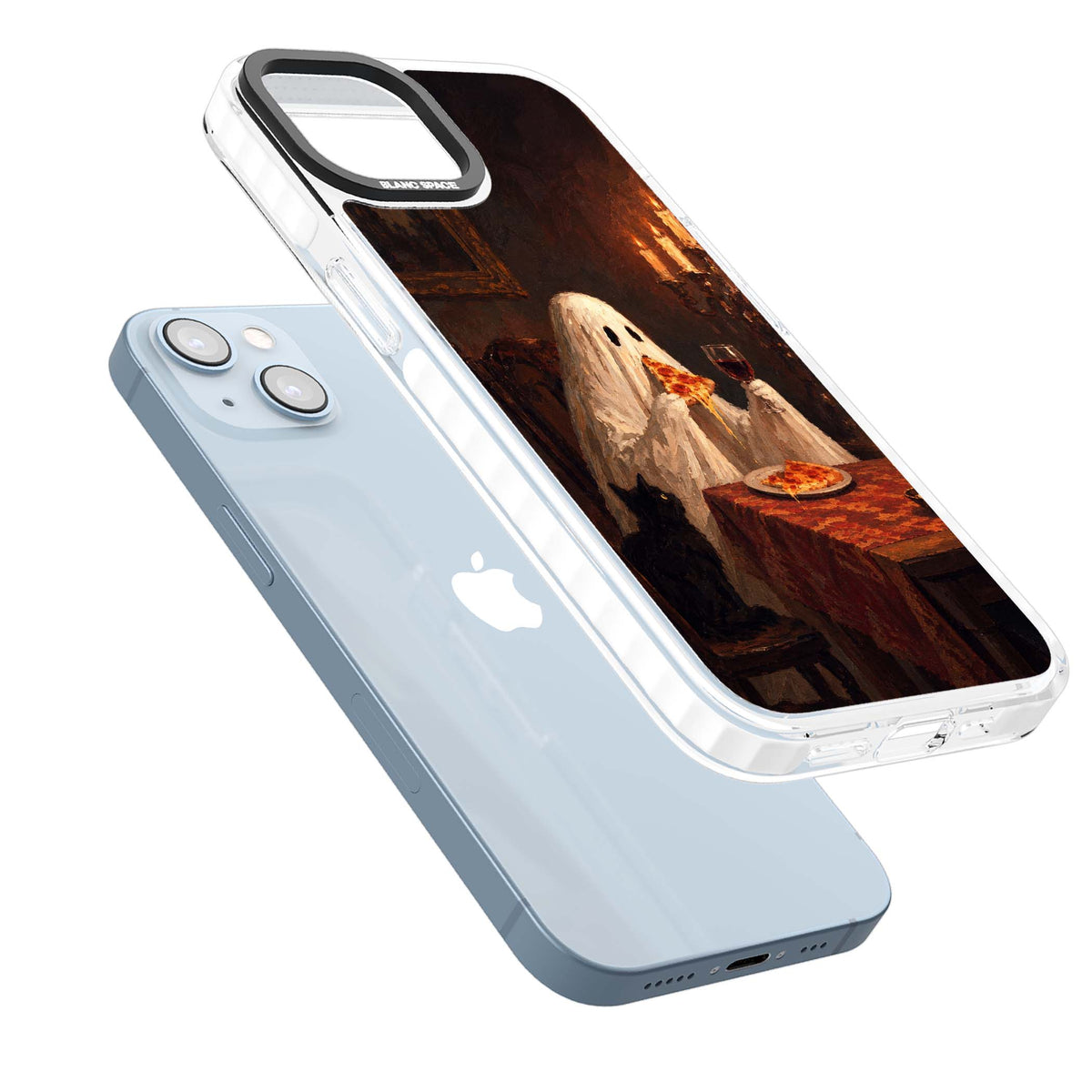 Lonely Night In art iPhone case | Clear Impact case for iPhone 13, iPhone 14, iPhone 15