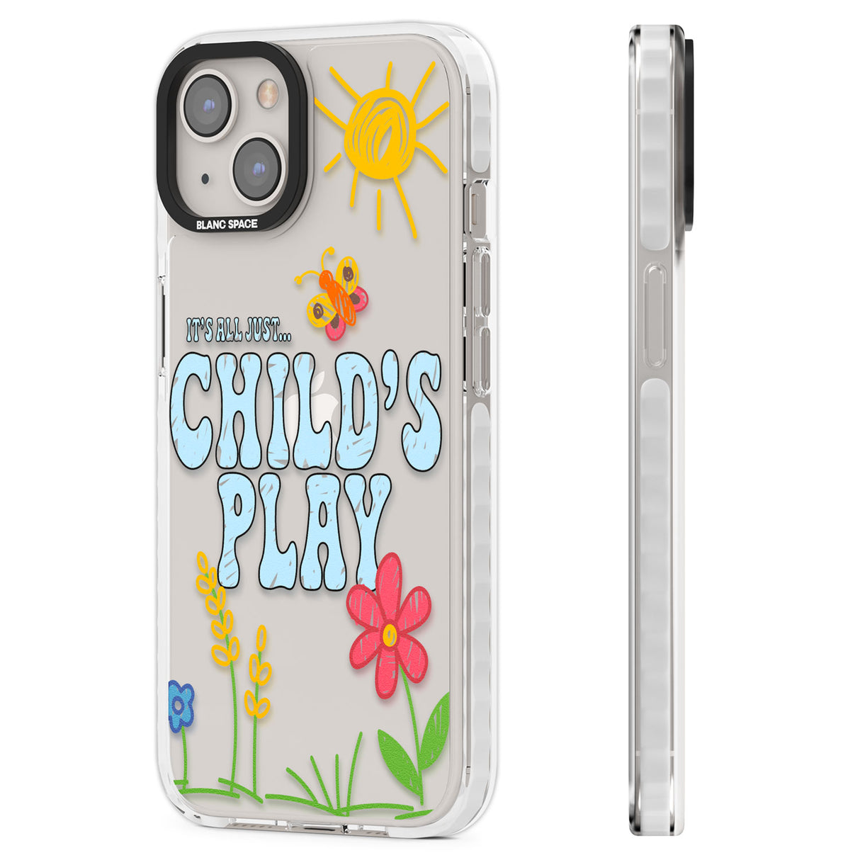 Child's Play Clear Impact Phone Case for iPhone 13, iPhone 14, iPhone 15