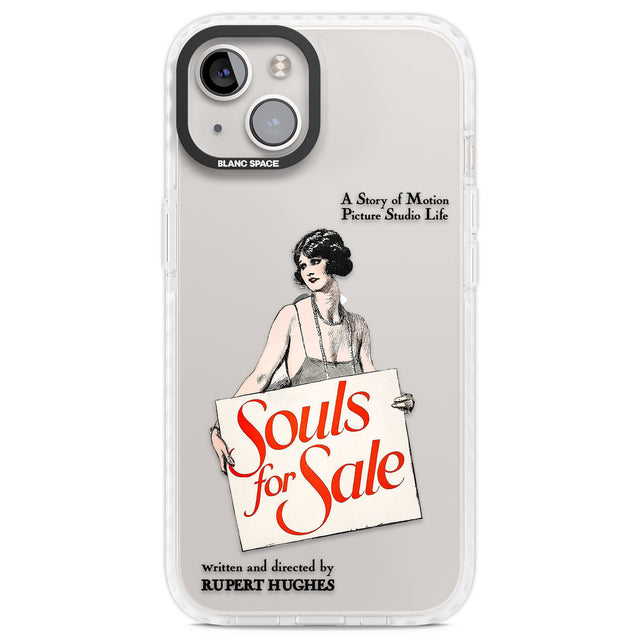 Souls for Sale Poster Clear Impact Phone Case for iPhone 13, iPhone 14, iPhone 15
