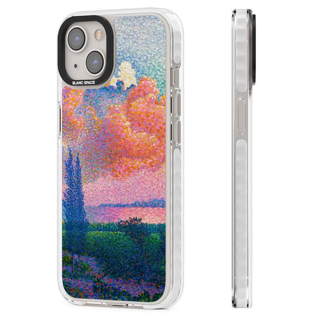 Spring's Garden Clear Impact Phone Case for iPhone 13, iPhone 14, iPhone 15