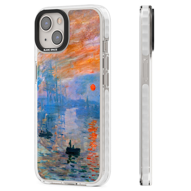 Sunset Harbor Clear Impact Phone Case for iPhone 13, iPhone 14, iPhone 15