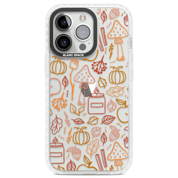 Autumn Line Pattern