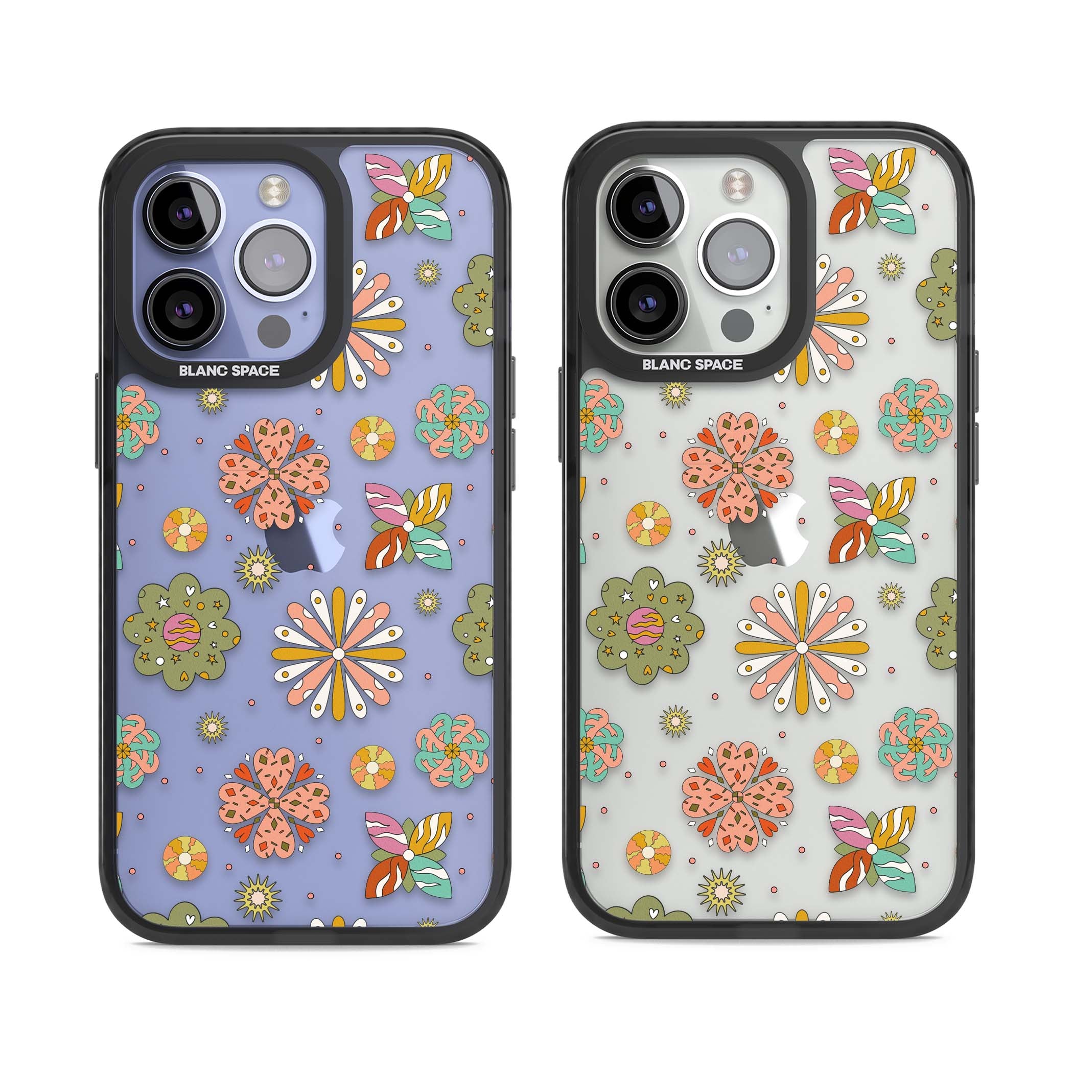 Elevate Your Phone'S Style With This Boho Celestial Sun & Eye Phone Case, Featuring A Mystical Blend Of Suns, All-Seeing Eyes, Butterflies, Stars, And