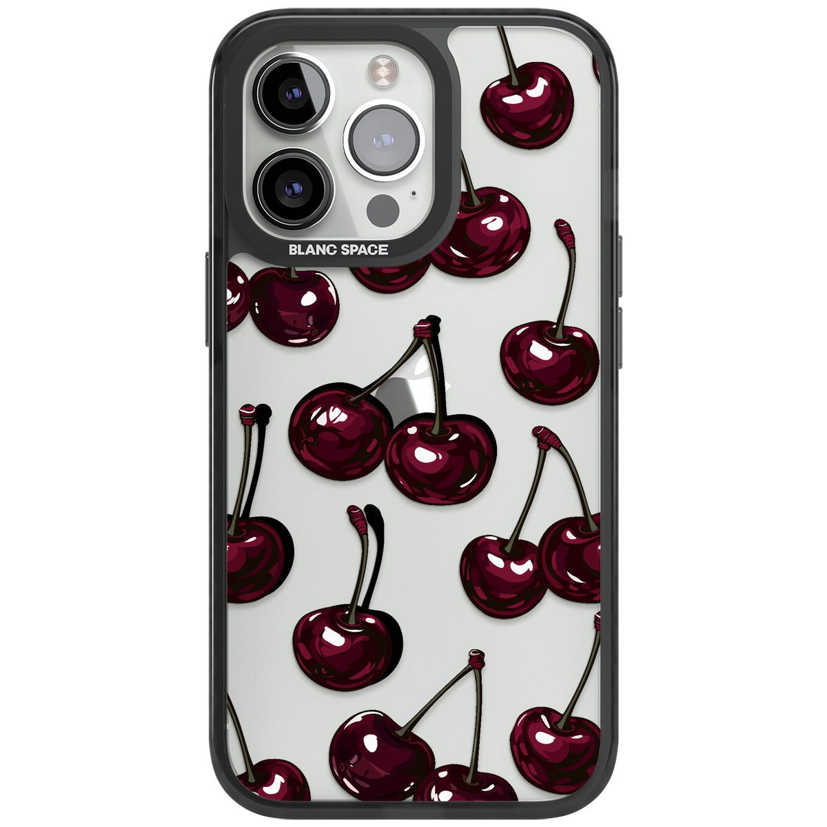 Cherry Wine iPhone 12 Pro Max / iPhone 13 Pro / iPhone 13 Pro Max / iPhone 14 Pro / iPhone 14 Pro Max / iPhone 15 Pro / iPhone 15 Pro Max Impact Black Phone Case front