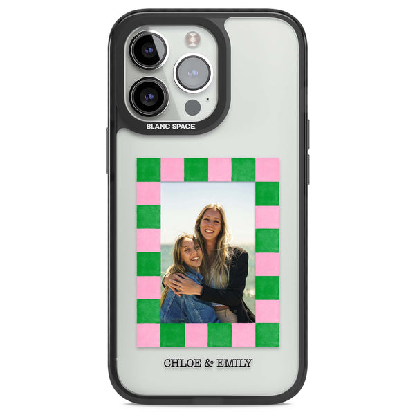Personalised Riviera Check Photo