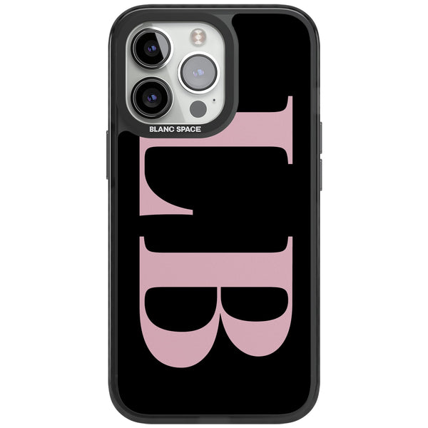 Personalised Pink & Black Letters