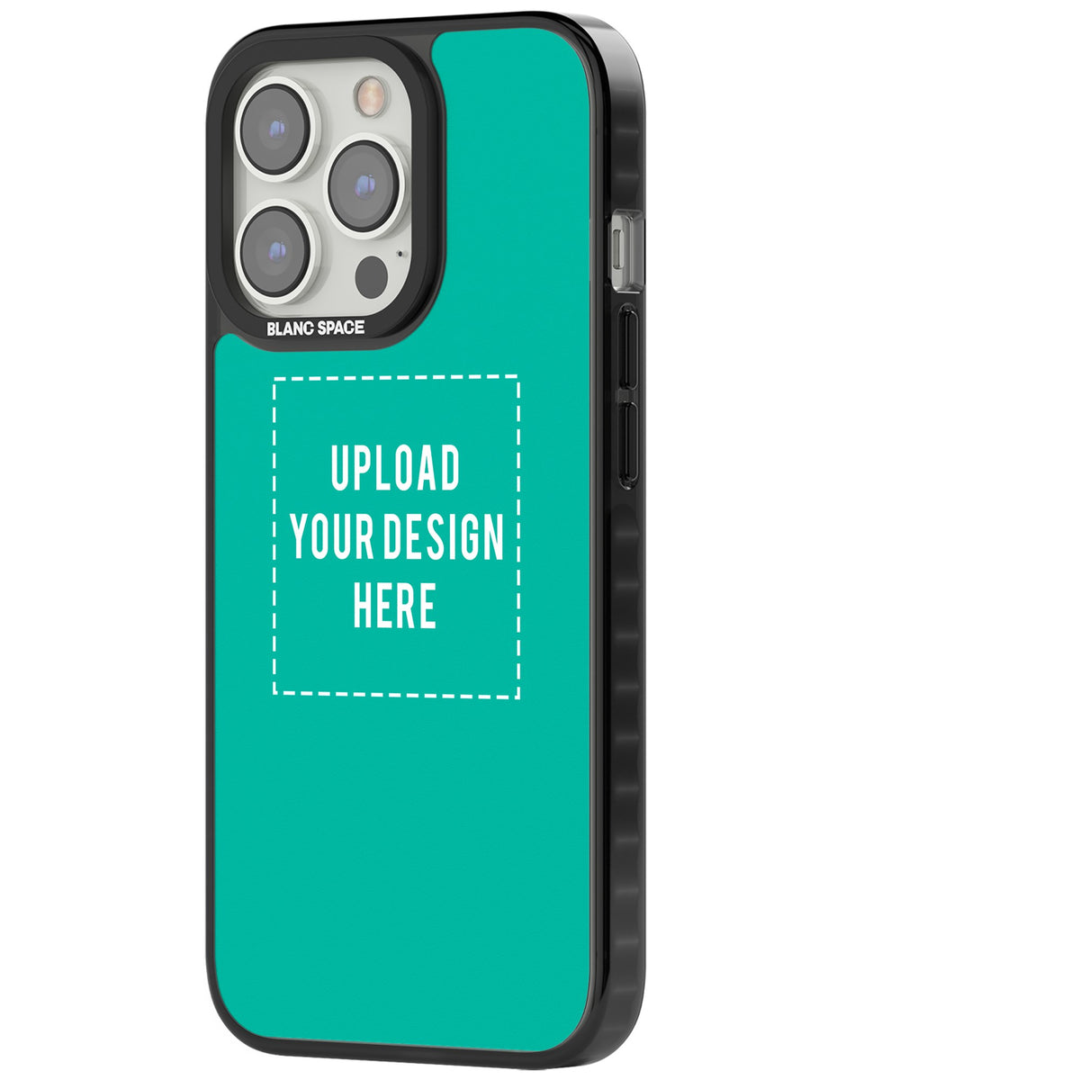 Personalised Your Own Design iPhone 12 Pro Max / iPhone 13 Pro / iPhone 13 Pro Max / iPhone 14 Pro / iPhone 14 Pro Max / iPhone 15 Pro / iPhone 15 Pro Max Impact Black Phone Case side