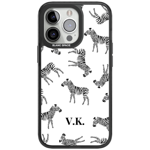 Personalised Monochrome Zebra
