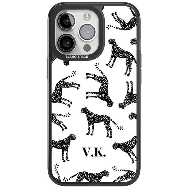 Personalised Monochrome Cheetahs