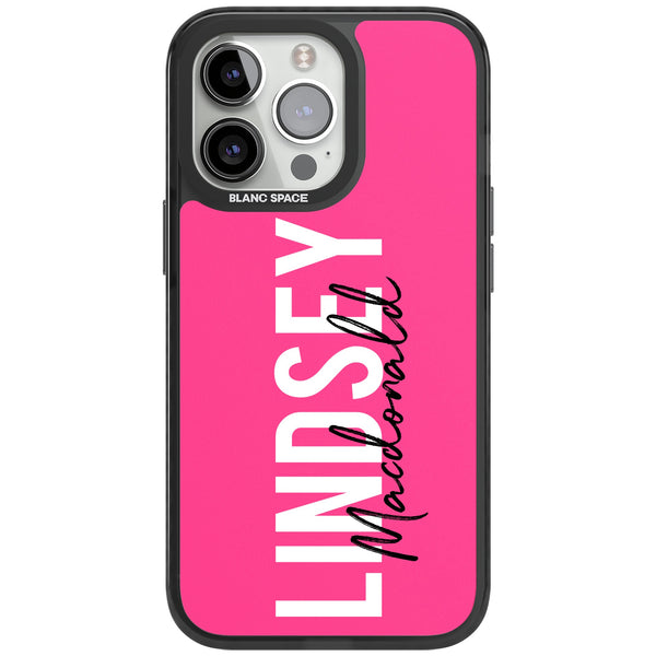 Personalised Bold Name: Pink