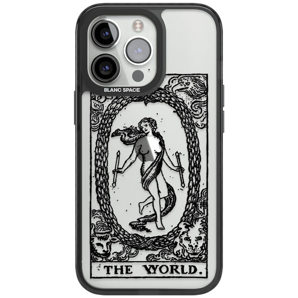 Personalised The World Tarot Card (Clear)