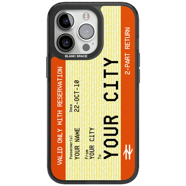 Personalised Create Your Own Train Ticket