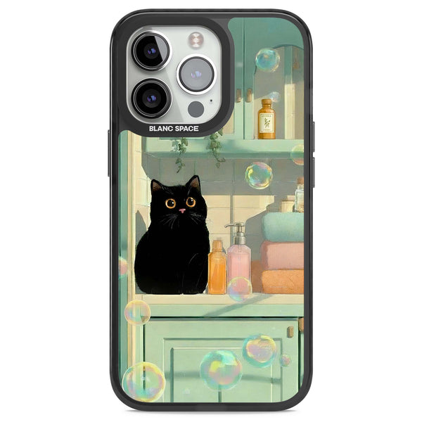 Bathroom Bubble Kitty