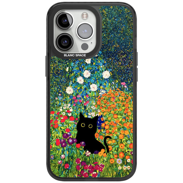 Cat in Klimt's Garden