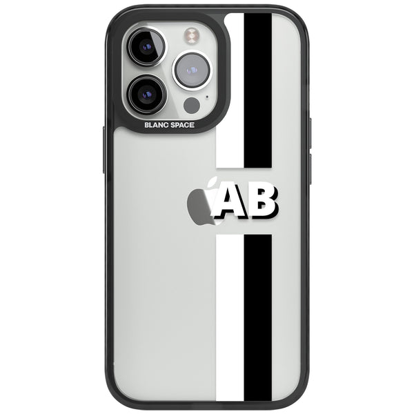 Personalised Bold Two Stripe Name