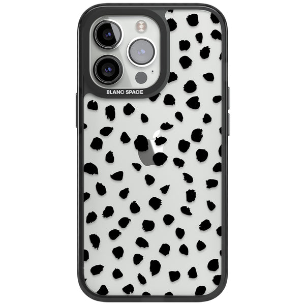 Black Dalmatian Polka Dot