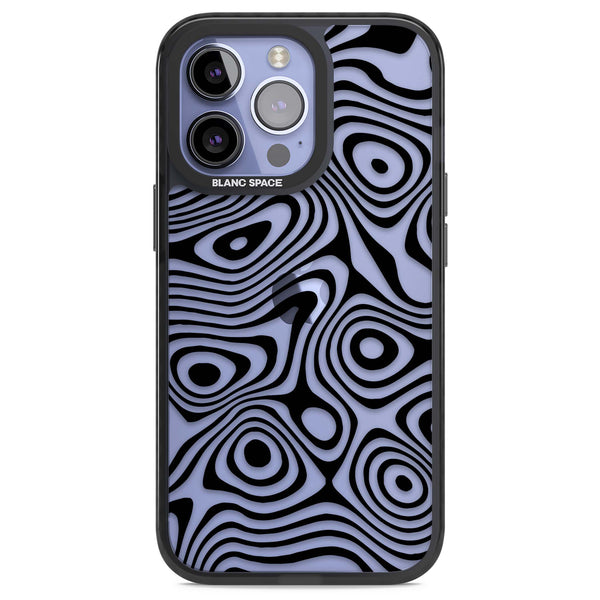 Dark Topographic Map