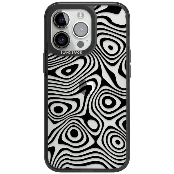 Dark Topographic Map