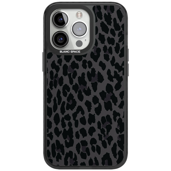 Dark Leopard Print