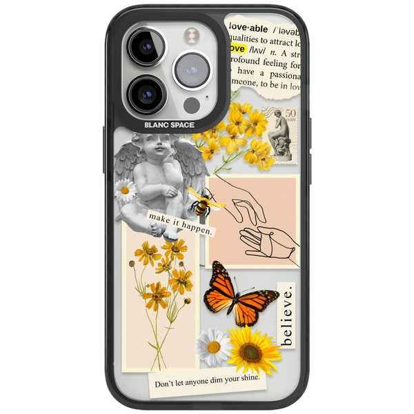 Yellow Wildflower Collage