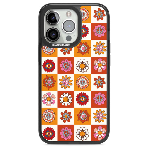Autumn Flower Check