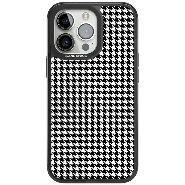 Black Houndstooth Pattern