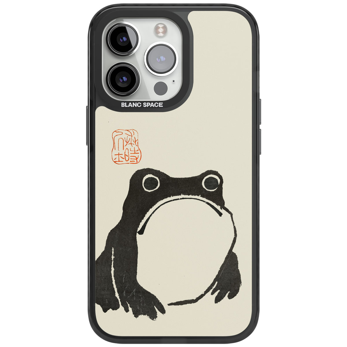 Matsumoto Hoji iPhone 12 Pro Max / iPhone 13 Pro / iPhone 13 Pro Max / iPhone 14 Pro / iPhone 14 Pro Max / iPhone 15 Pro / iPhone 15 Pro Max Impact Black Phone Case front