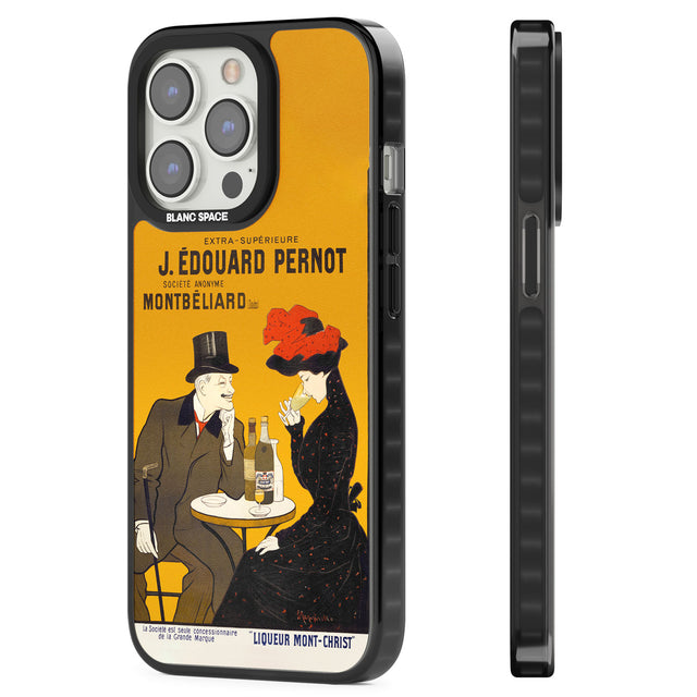 Absinthe, J.Edouard Pernot Poster Magsafe Black Impact Phone Case for iPhone 13 Pro, iPhone 14 Pro, iPhone 15 Pro