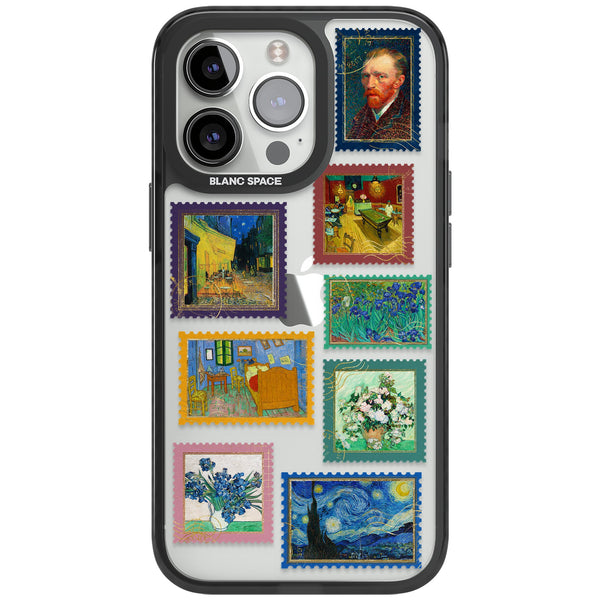 Coloured Vintage Art Stamps