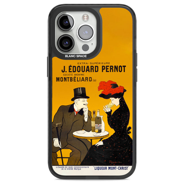 Absinthe, J.Edouard Pernot Poster Black Impact Phone Case for iPhone 13 Pro, iPhone 14 Pro, iPhone 15 Pro