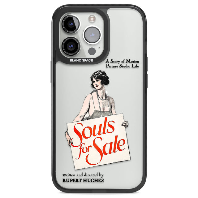 Souls for Sale Poster Black Impact Phone Case for iPhone 13 Pro, iPhone 14 Pro, iPhone 15 Pro