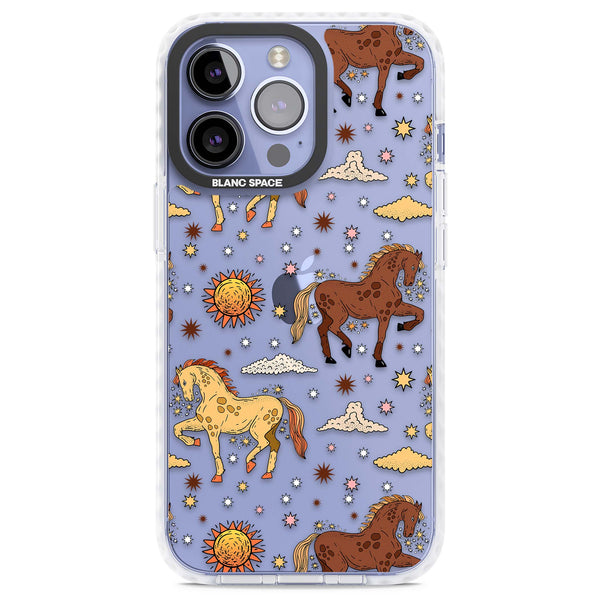 Boho Celestial Wild Horses