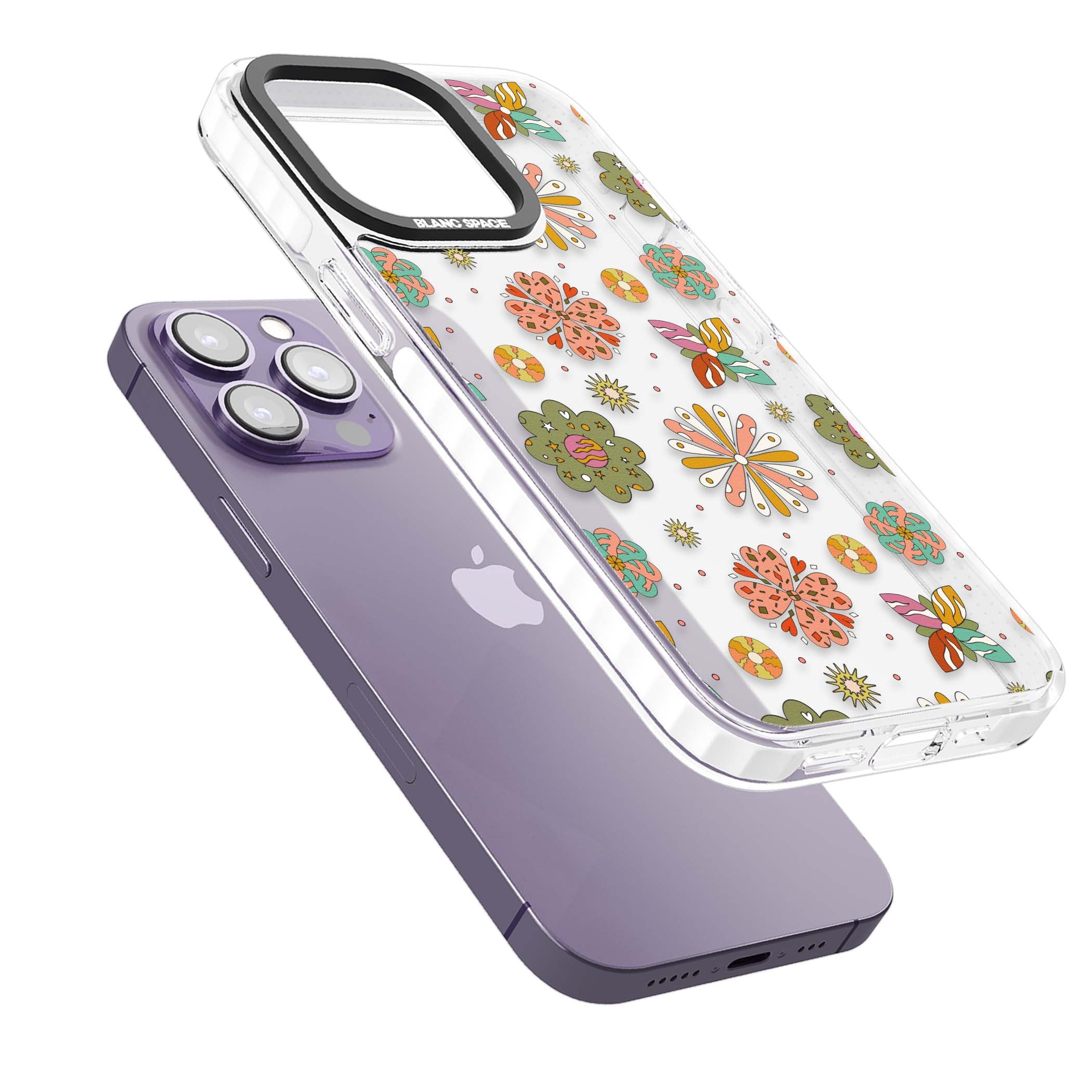 Elevate Your Phone'S Style With This Boho Celestial Sun & Eye Phone Case, Featuring A Mystical Blend Of Suns, All-Seeing Eyes, Butterflies, Stars, And