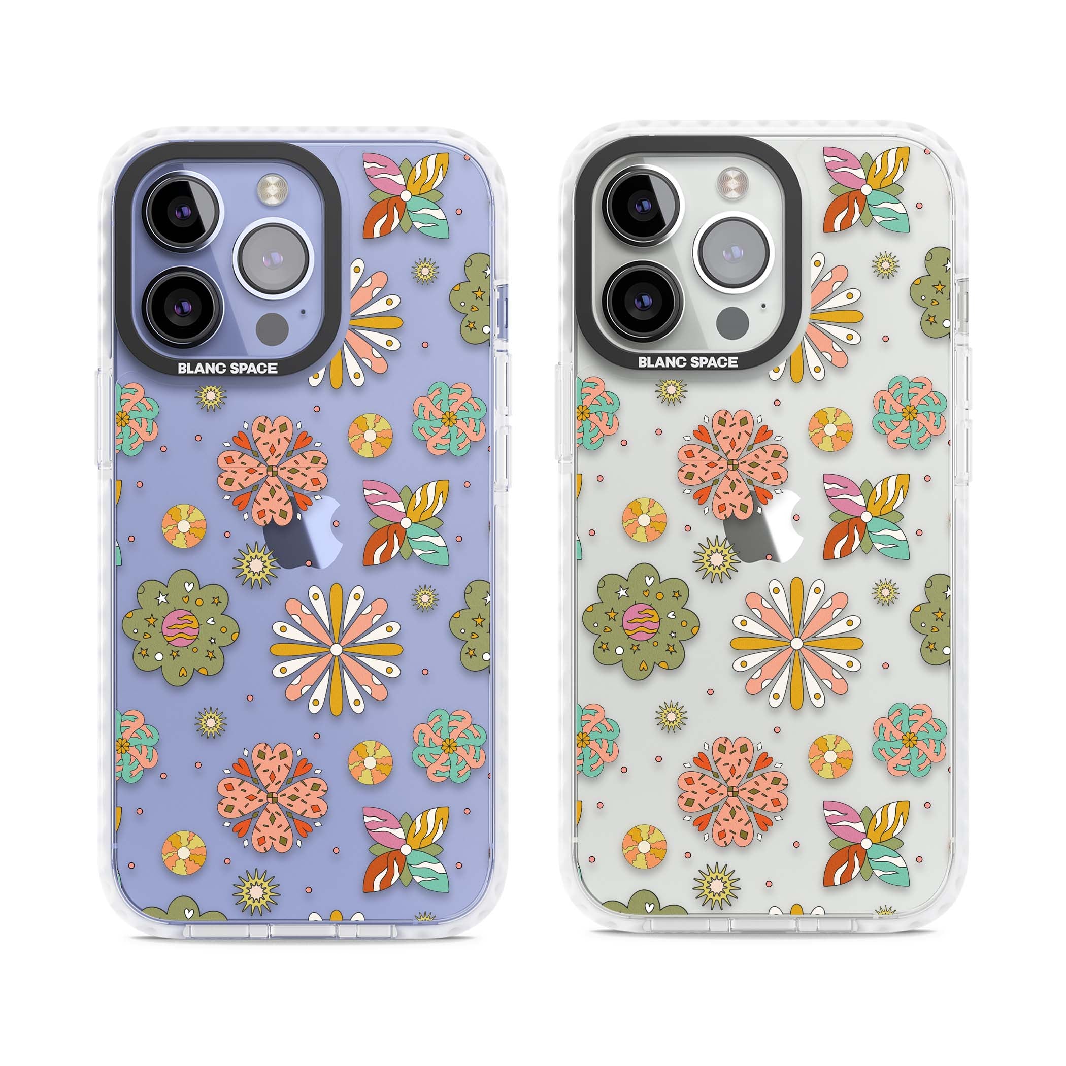 Elevate Your Phone'S Style With This Boho Celestial Sun & Eye Phone Case, Featuring A Mystical Blend Of Suns, All-Seeing Eyes, Butterflies, Stars, And