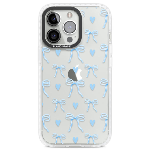 Blue Bows & Hearts