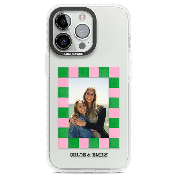 Personalised Riviera Check Photo