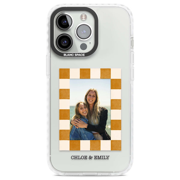 Personalised Citrus Check Photo