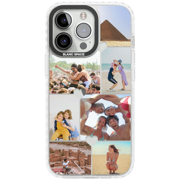 Personalised Heart Photo Grid