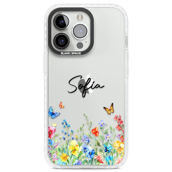 Personalised Buterflies Wildflowers